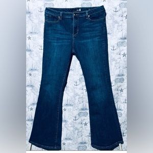 Seven7 flare leg jeans